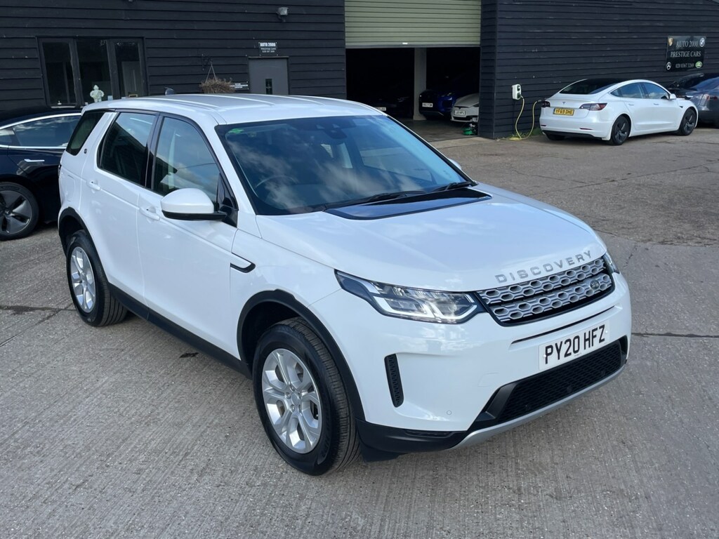 Compare Land Rover Discovery Sport Sport 2.0 D180 S PY20HFZ White