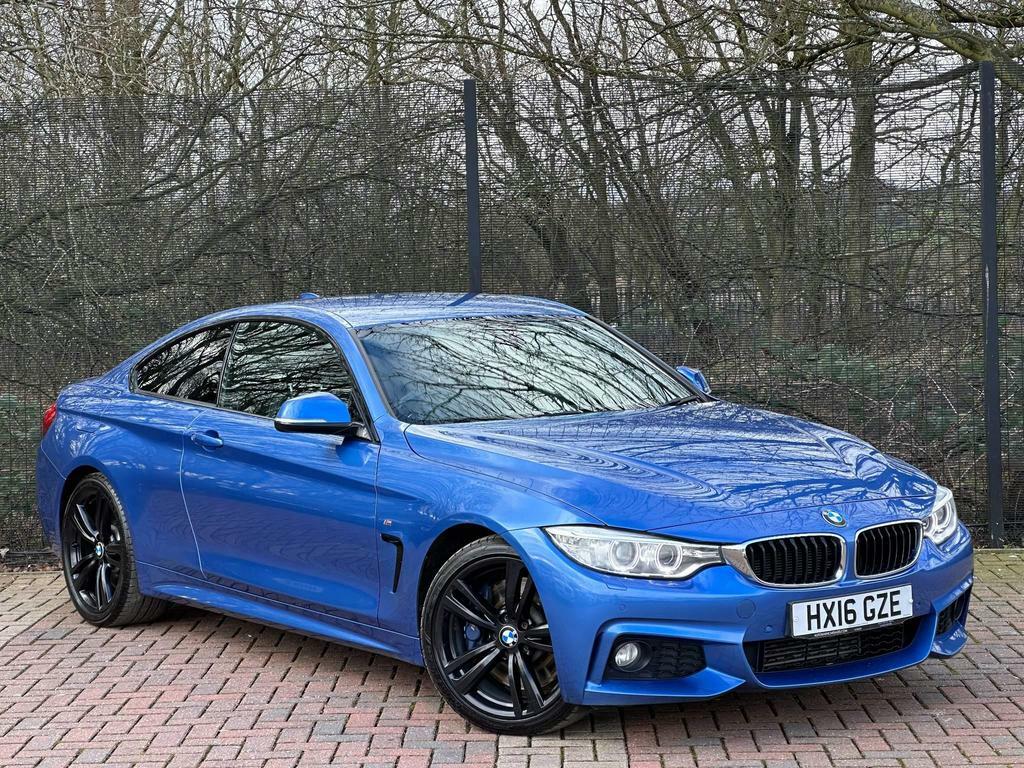 Compare BMW 4 Series 3.0 430D M Sport Euro 6 Ss HX16GZE Blue