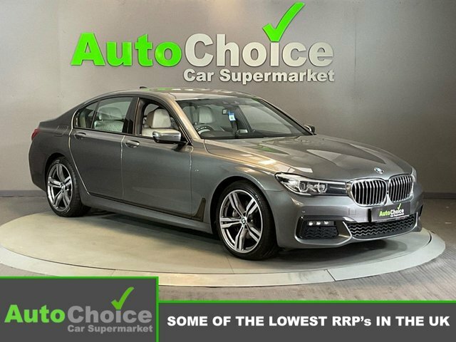 Compare BMW 7 Series 3.0 740D Xdrive M Sport 315 Bhp Upto 62Mpg, Ma PN19ONG Grey