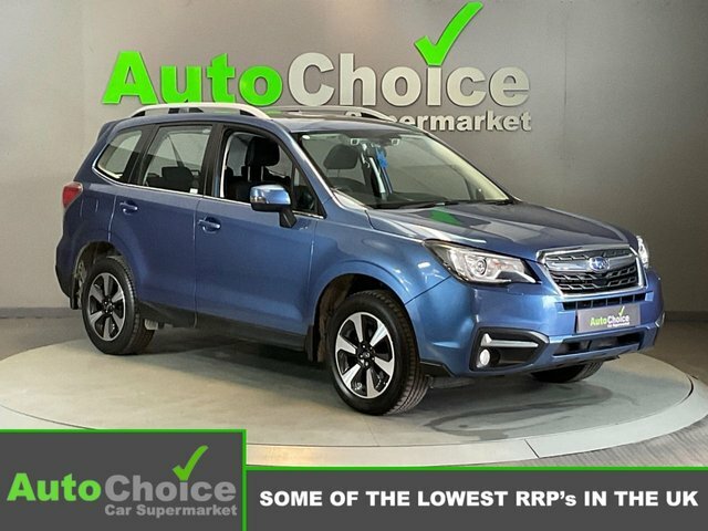 Compare Subaru Forester 2.0 I Xe 148 Bhp Upto 51Mpg, Huge Spec, Low In SK68EWF Blue
