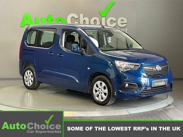 Compare Vauxhall Combo 1.2 Energy Ss 129 Bhp Upto 57Mpg, 7 Seater,1 GL70YKG Blue