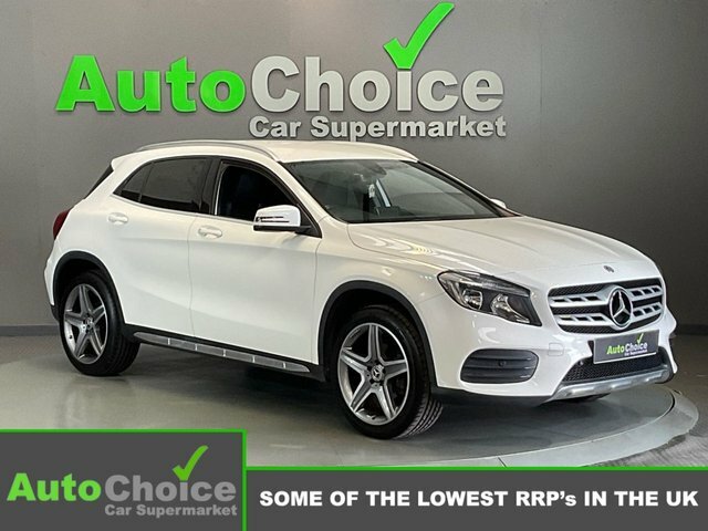 Compare Mercedes-Benz GLA Class 1.6 Gla 200 Amg Line 154 Bhp Upto 57Mpg, Huge YH18ZCY White