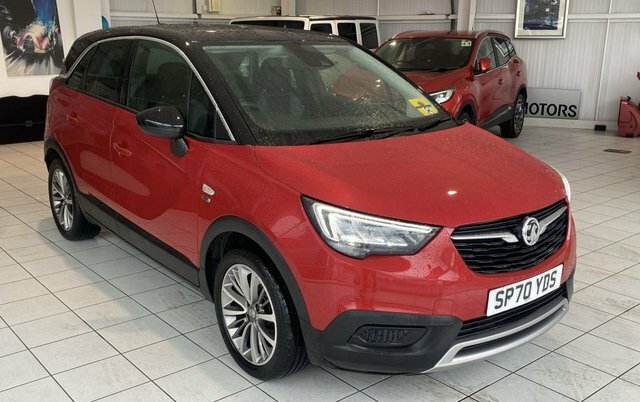 Compare Vauxhall Crossland X Griffin 5dr SP70YDS Red