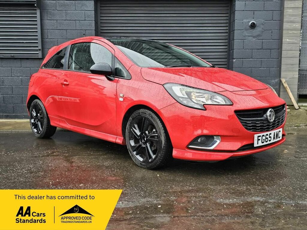 Compare Vauxhall Corsa Hatchback FG65AWC Red