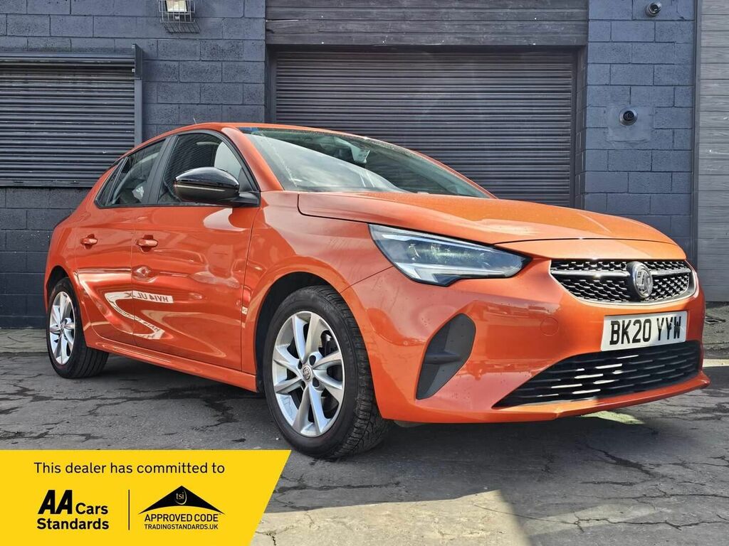 Compare Vauxhall Corsa Hatchback BK20YYW Orange