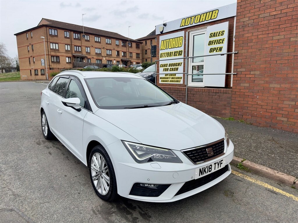 Compare Seat Leon 2.0 Tdi Xcellence Technology St Euro 6 Ss NK18TYF White