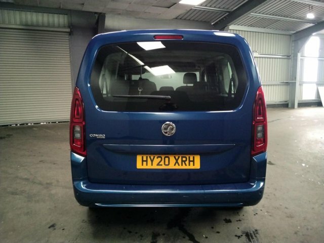 Compare Vauxhall Combo 1.5 Energy XL Ss 101 Bhp HY20XRH Blue
