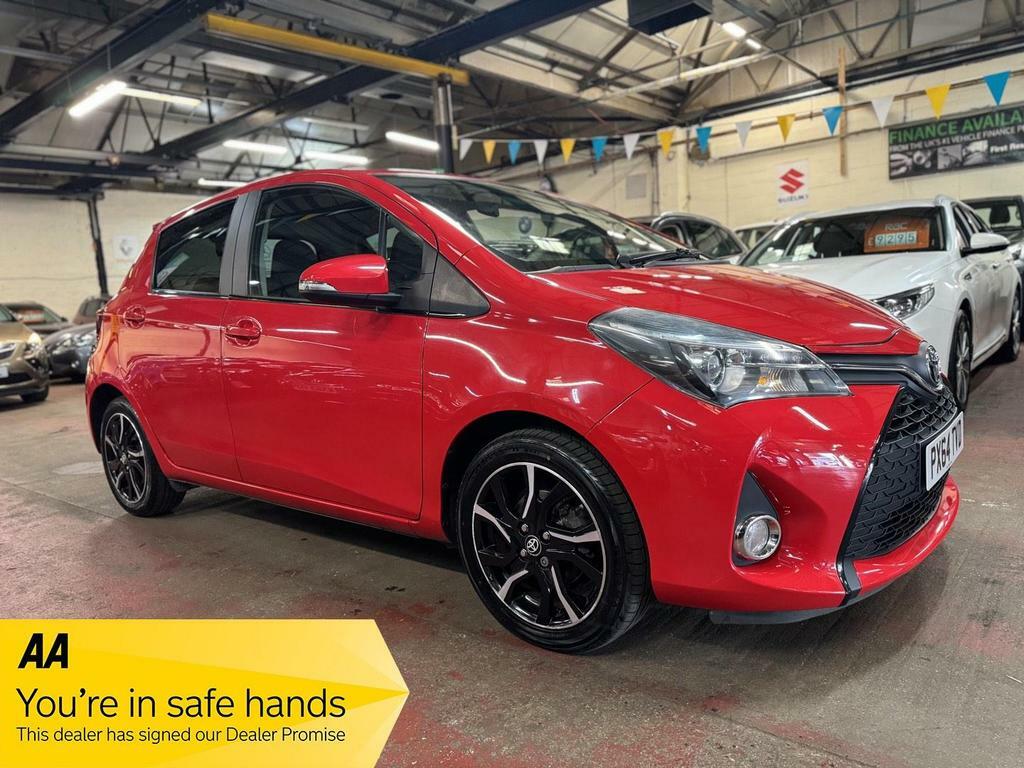 Compare Toyota Yaris 1.33 Dual Vvt-i Sport Euro 5 PX64TVD Red