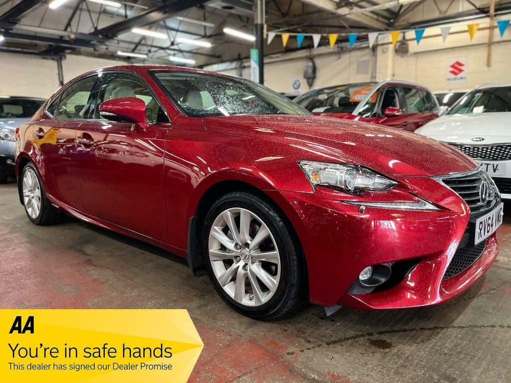 Compare Lexus IS 2.5 300H Executive Edition E-cvt Euro 5 Ss RV64VMG Red