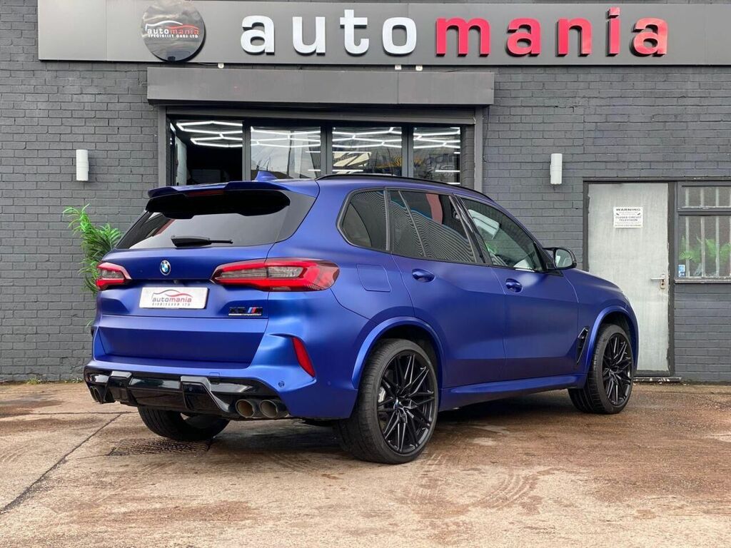 Compare BMW X5 X5 M Competition Edition First Edition DF71OMO Blue
