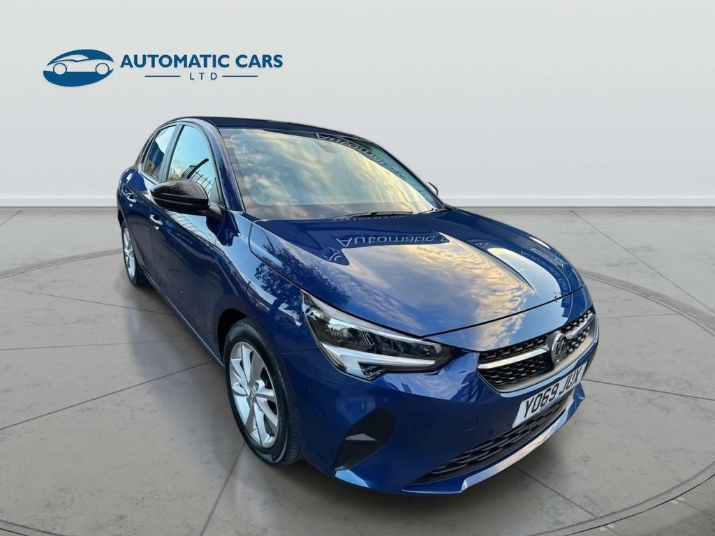 Compare Vauxhall Corsa Se Nav Premium 1.2 Y069JUX Blue
