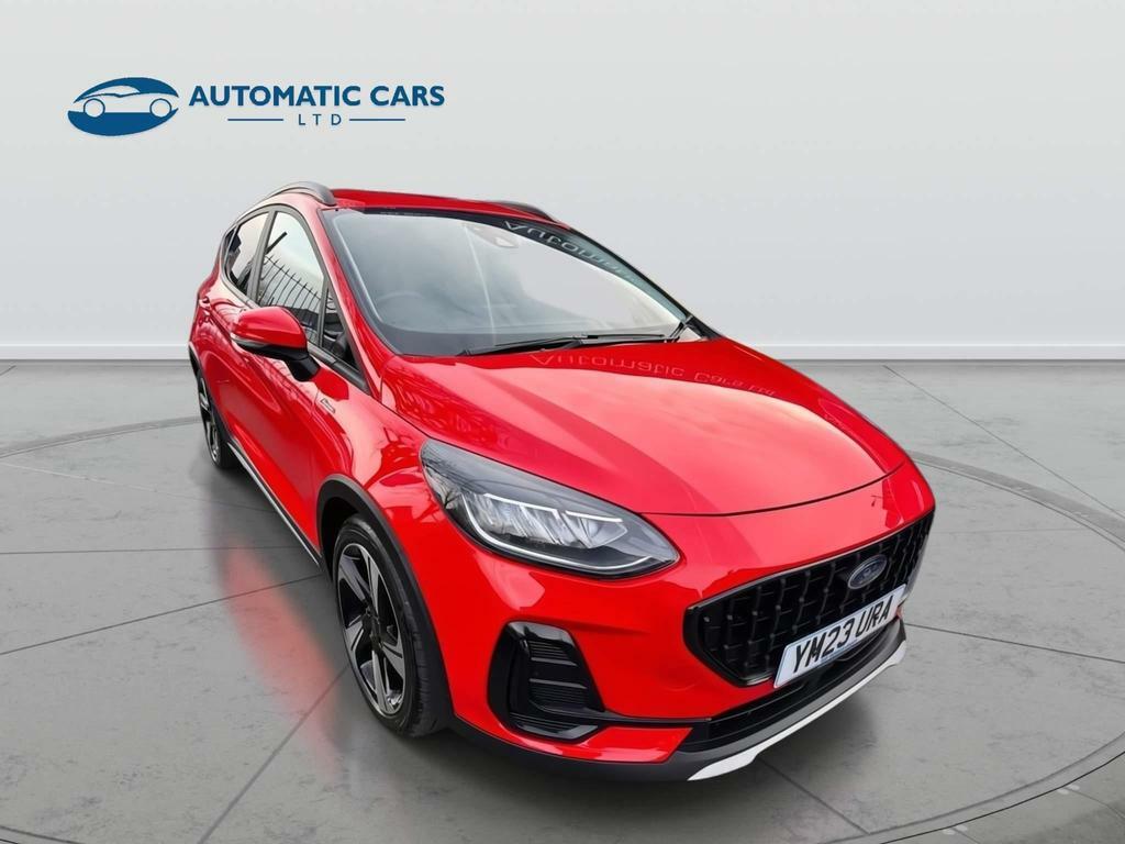 Compare Ford Fiesta Active Mhev 1.0 YM23URA Red