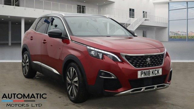 Compare Peugeot 3008 1.6 Thp Ss Gt Line Premium 165 Bhp PN18KCK Red