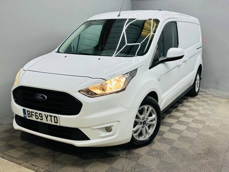 Compare Ford Transit Connect 1.5 Ecoblue 120Ps Limited Van Powershift BF69YTD White