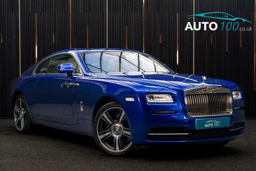 Compare Rolls-Royce Wraith 6.6 V12 Euro 6 MK65XGA Blue