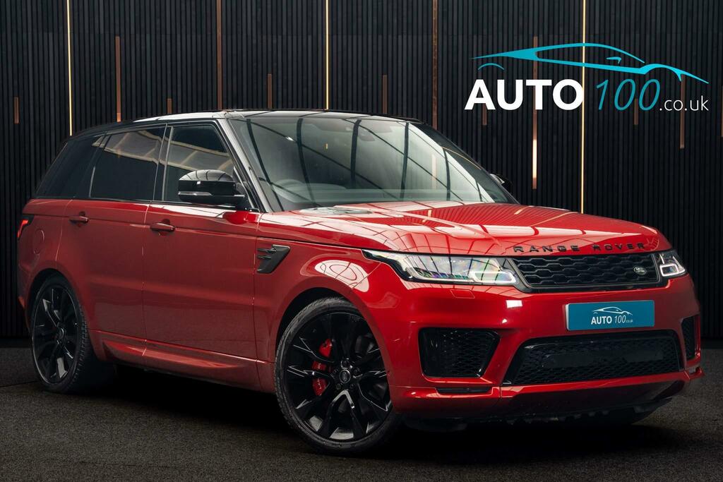 Compare Land Rover Range Rover Sport 3.0 P400 Mhev Hst 4Wd Euro 6 Ss FV69KEU Red
