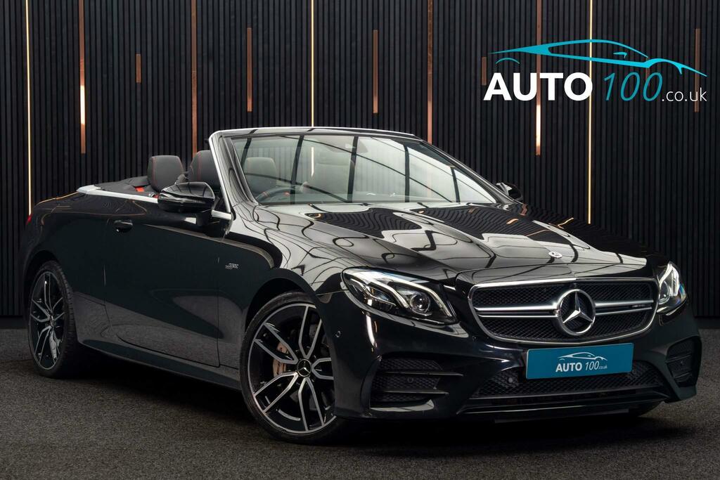 Compare Mercedes-Benz E Class 3.0 E53 Mhev Eq Boost Amg Cabriolet Spds Tct 4Mati CV69XOP Black