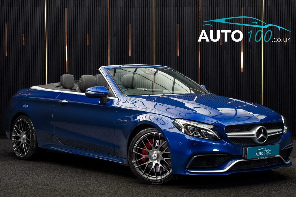 Compare Mercedes-Benz C Class 4.0 C63 V8 Biturbo Amg Premium Cabriolet Spds Mc GK68FJX Blue