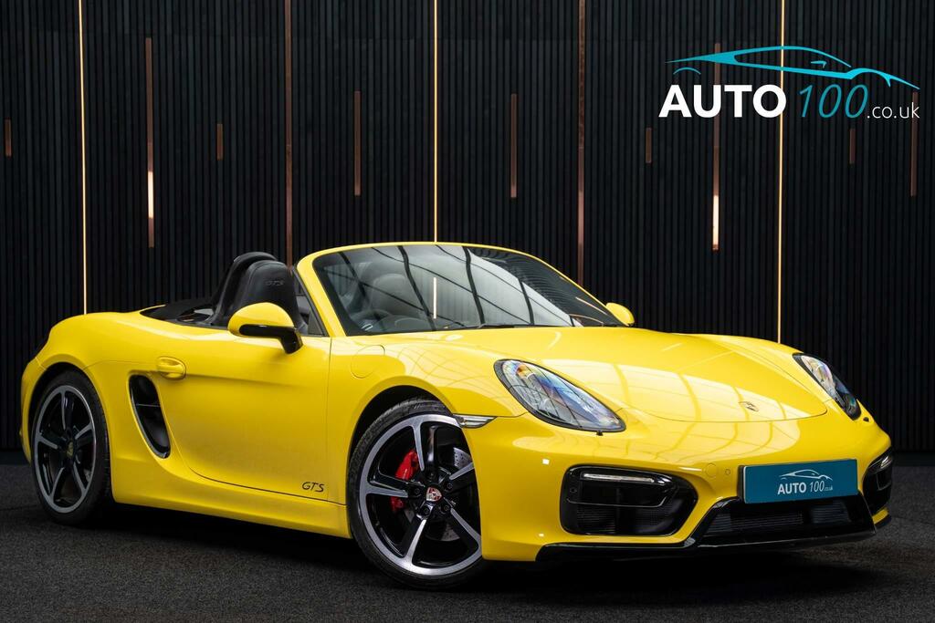 Compare Porsche Boxster 3.4 981 Gts Pdk Euro 6 Ss FV15BBK Yellow