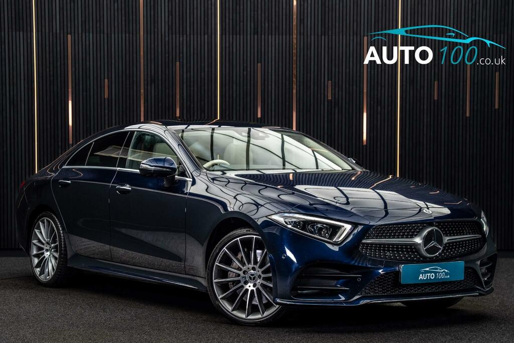 Mercedes-Benz CLS 2.9 Cls400d Amg Line Premium Plus Coupe G-tronic Blue #1