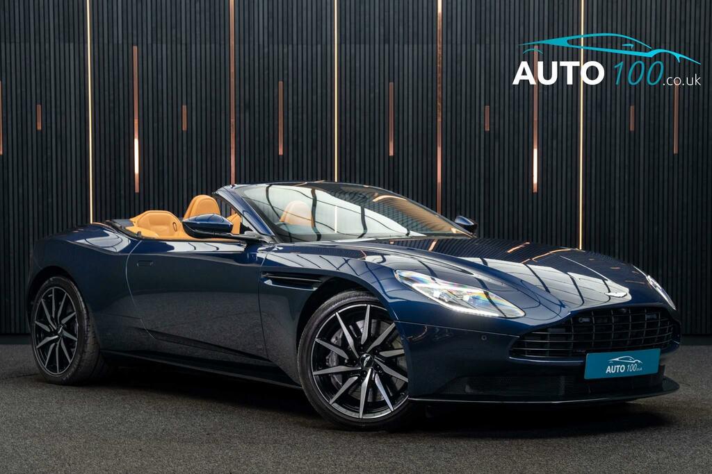 Compare Aston Martin DB11 4.0 V8 Volante Euro 6 Ss KC21FOT Blue
