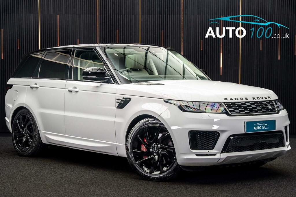 Compare Land Rover Range Rover Sport 2.0 P400e 13.1Kwh Hse Dynamic 4Wd Euro 6 Ss YB19JNZ White