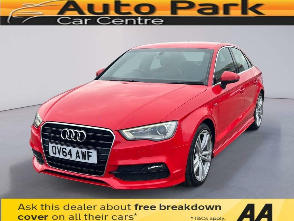 Compare Audi A3 2.0 Tdi S Line S Tronic Euro 6 Ss OV64AWF Red