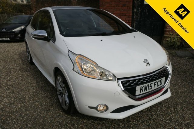 Compare Peugeot 208 2015 1.6 Thp Gti Limited Edition 200 Bhp Leathe KW15FCD White