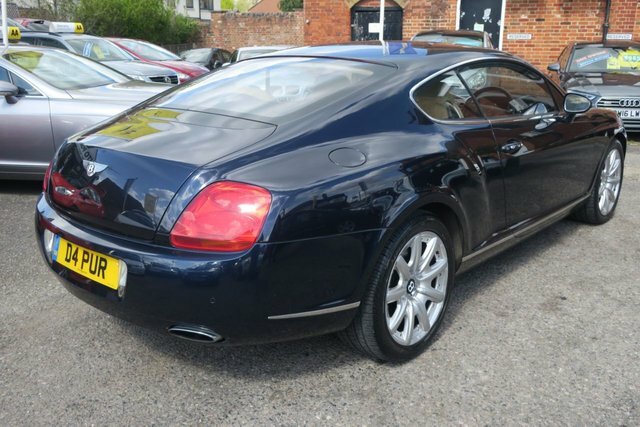 Compare Bentley Continental Gt 2004 6.0 Gt 550 Bhp Service History D4PUR Blue