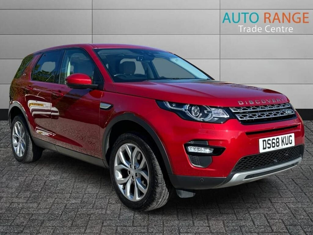 Land Rover Discovery Sport 4X4 2.0 Td4 Hse 4Wd Euro 6 Ss 201868 Red #1
