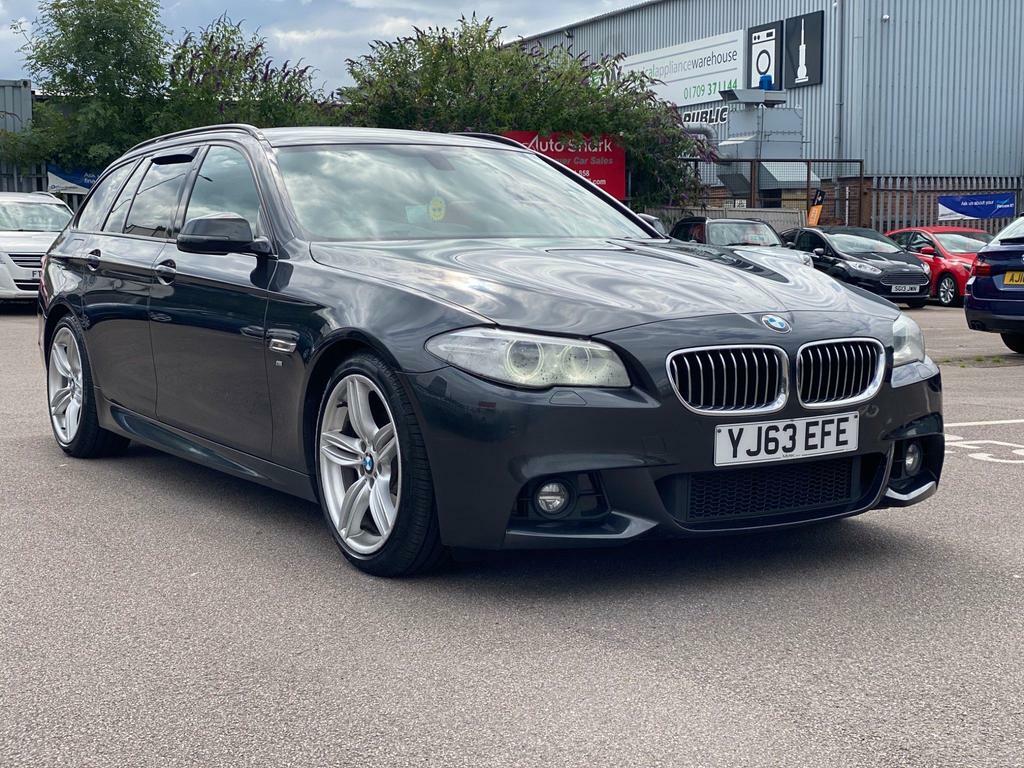 Compare BMW 5 Series 2.0 520D M Sport Touring Euro 6 Ss YJ63EFE Grey