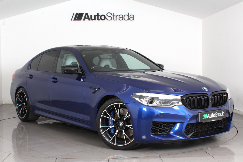 Compare BMW M5 M5 Competition Edition OU68LGN Blue