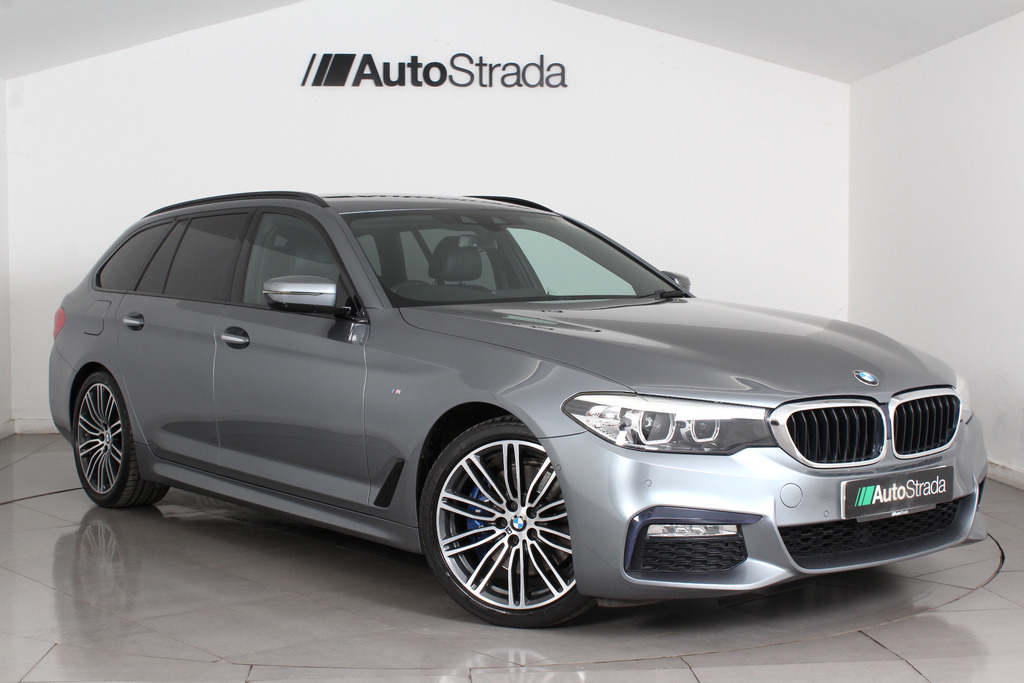 Compare BMW 5 Series 530D M Sport Touring HJ68HBY Blue