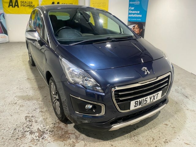 Compare Peugeot 3008 1.6 Blue Hdi Ss Active 120 Bhp BW15YXT Blue
