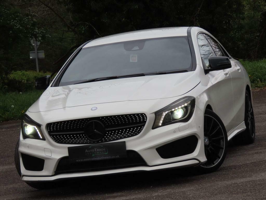 Compare Mercedes-Benz CLA Class 2.1 Cla220 Cdi Amg Sport Coupe 7G-dct Euro 6 Ss  White