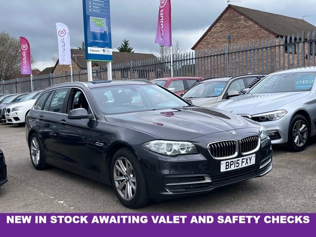 Compare BMW 5 Series 2.0 520D Se Touring 188 Bhp BP15FXY Grey