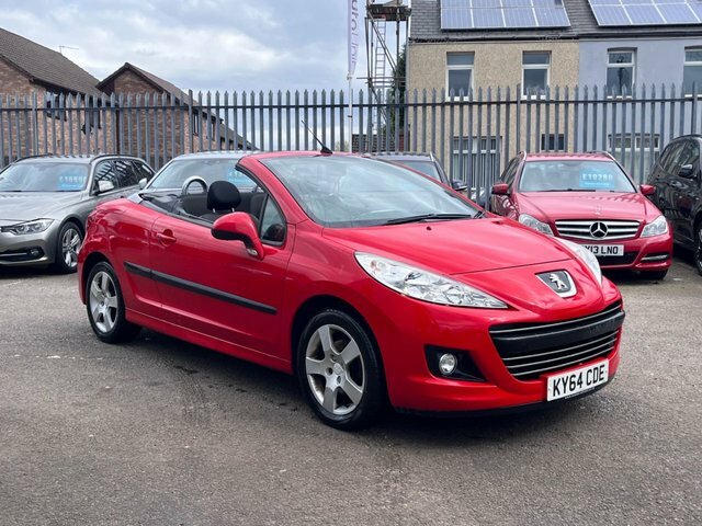 Compare Peugeot 207 CC 1.6 Cc Active 120 Bhp KY64CDE Red