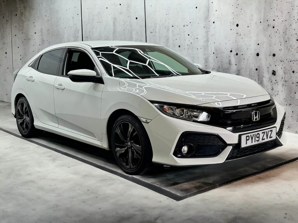 Compare Honda Civic Hatchback 1.6 I-dtec Sr Euro 6 Ss 201919 L26JWM White