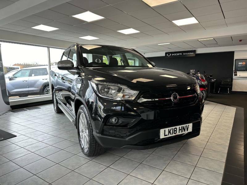 Compare SsangYong Musso Double Cab Pick Up Rebel Awd LK18HNV Black