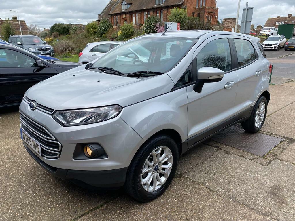 Ford Ecosport 1.0T Ecoboost Zetec 2Wd Euro 6 Ss Silver #1