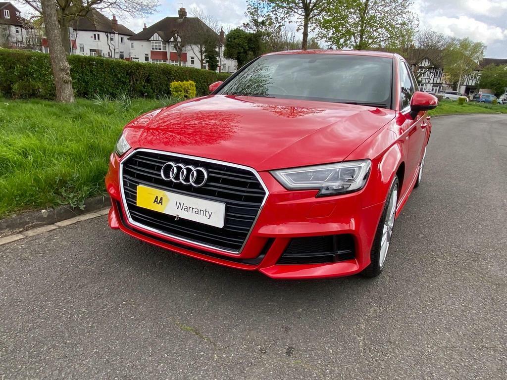 Compare Audi A3 1.4 Tfsi Cod S Line Sportback S Tronic Euro 6 Ss  Red
