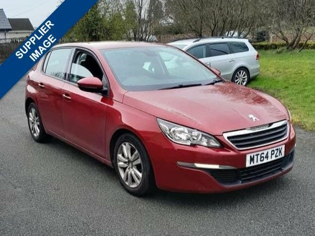 Compare Peugeot 308 1.6 Hdi Active 92 Bhp MT64PZK Red