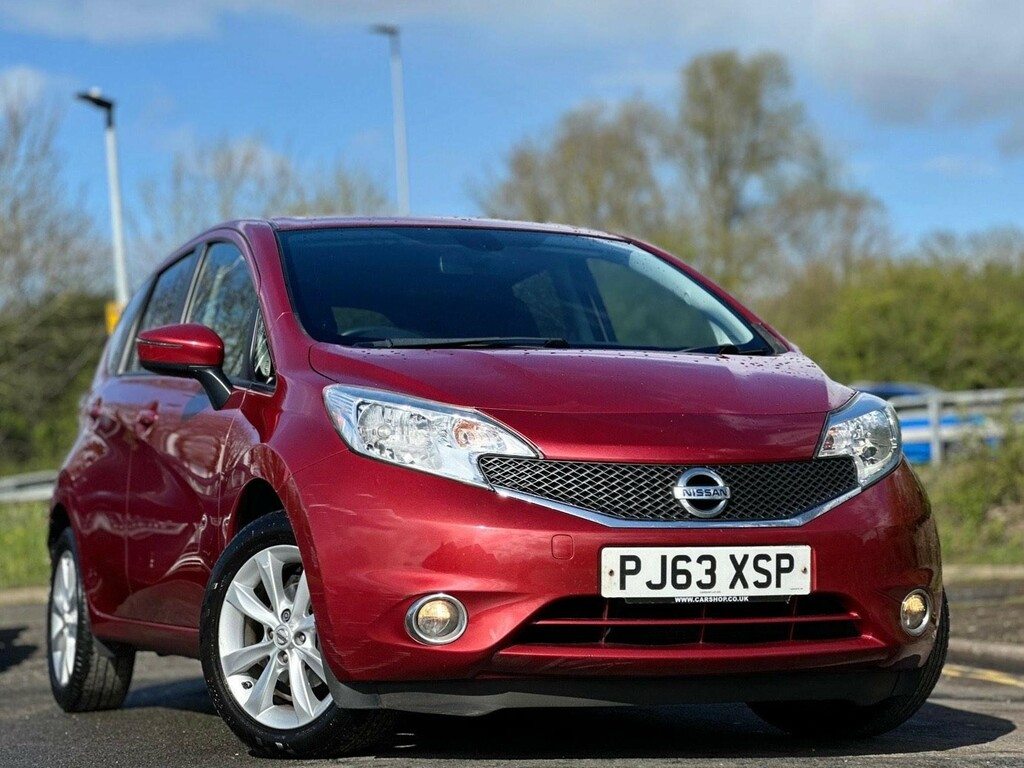 Compare Nissan Note 1.2 Dig-s Acenta Premium Euro 5 Ss PJ63XSP Red
