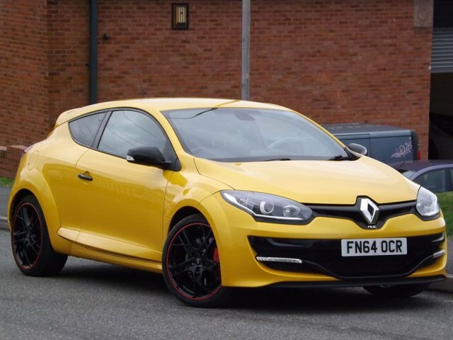 Compare Renault Megane 2.0 Ss 265 Bhp FN64OCR Yellow