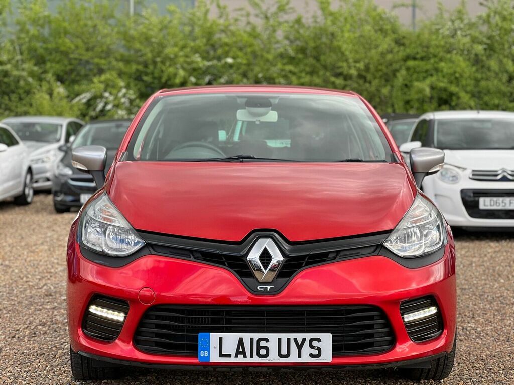 Compare Renault Clio Hatchback 1.2 Tce Gt Line Nav Euro 6 201 LA16UYS Red