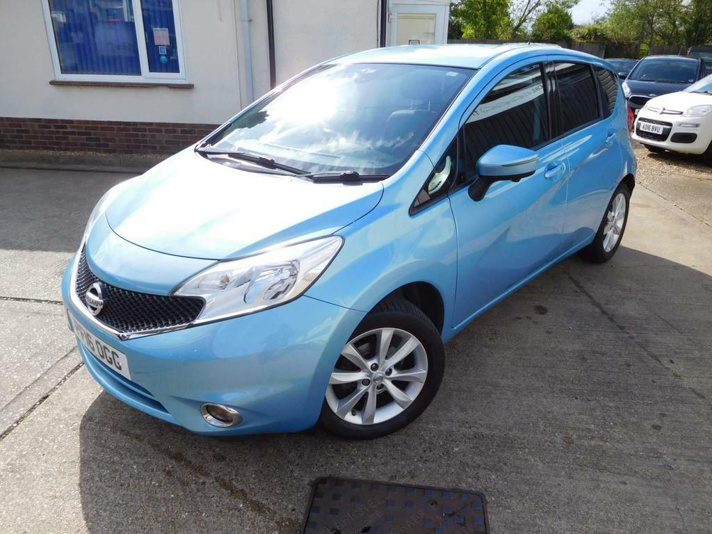 Compare Nissan Note 1.2 Dig-s Tekna Xtron Euro 6 Ss PF16OGG Blue