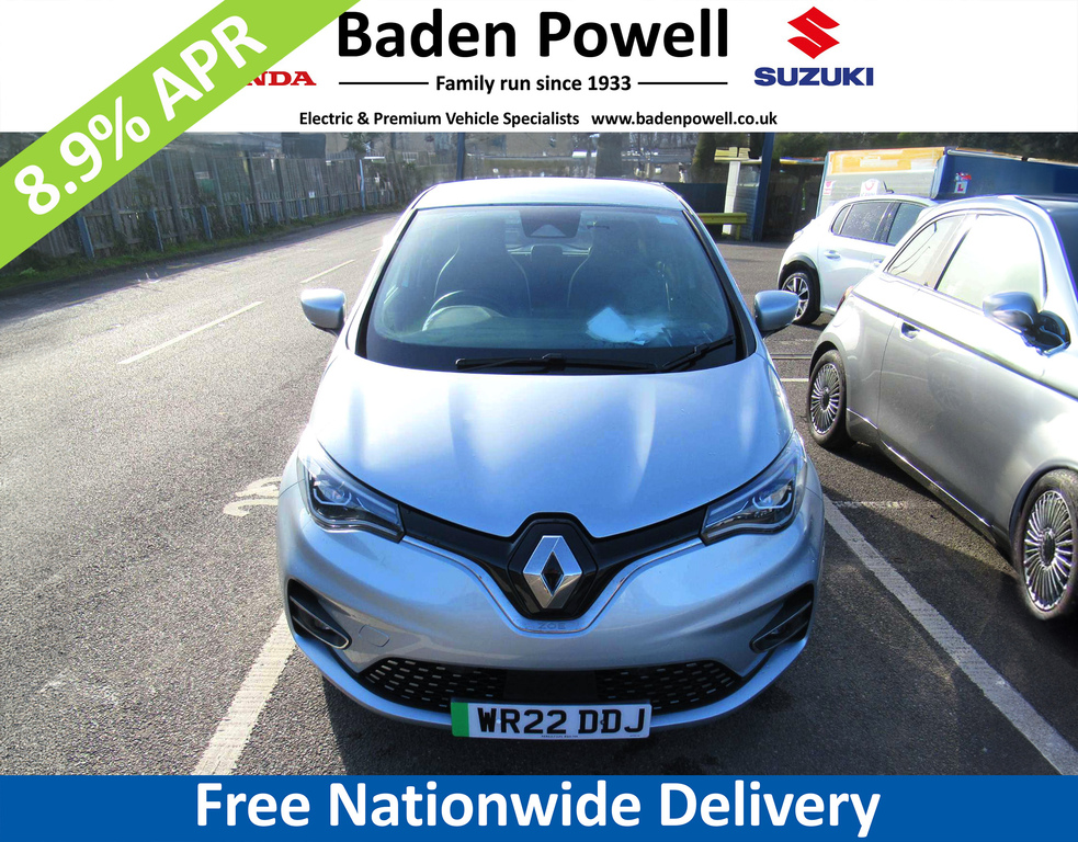Compare Renault Zoe 100Kw Gt Line R135 50Kwh Rapid Charge WR22DDJ Grey