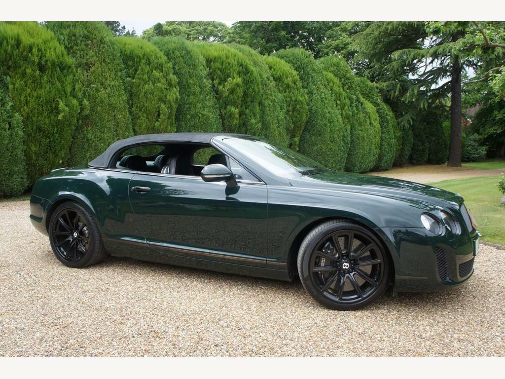 Compare Bentley Continental Gt 6.0 Flexfuel Gtc Supersports 4Wd Euro 5  Green