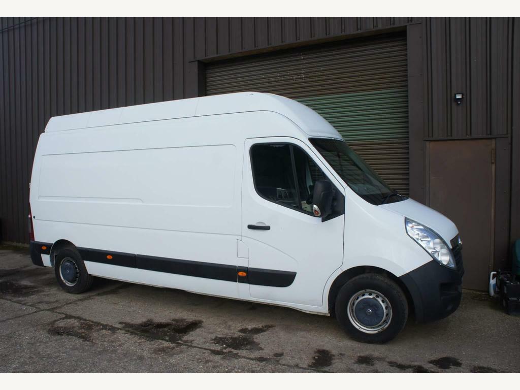 Compare Vauxhall Movano 2.3 Cdti 3500 Fwd L3 High Roof Euro 5 DY66EHD White