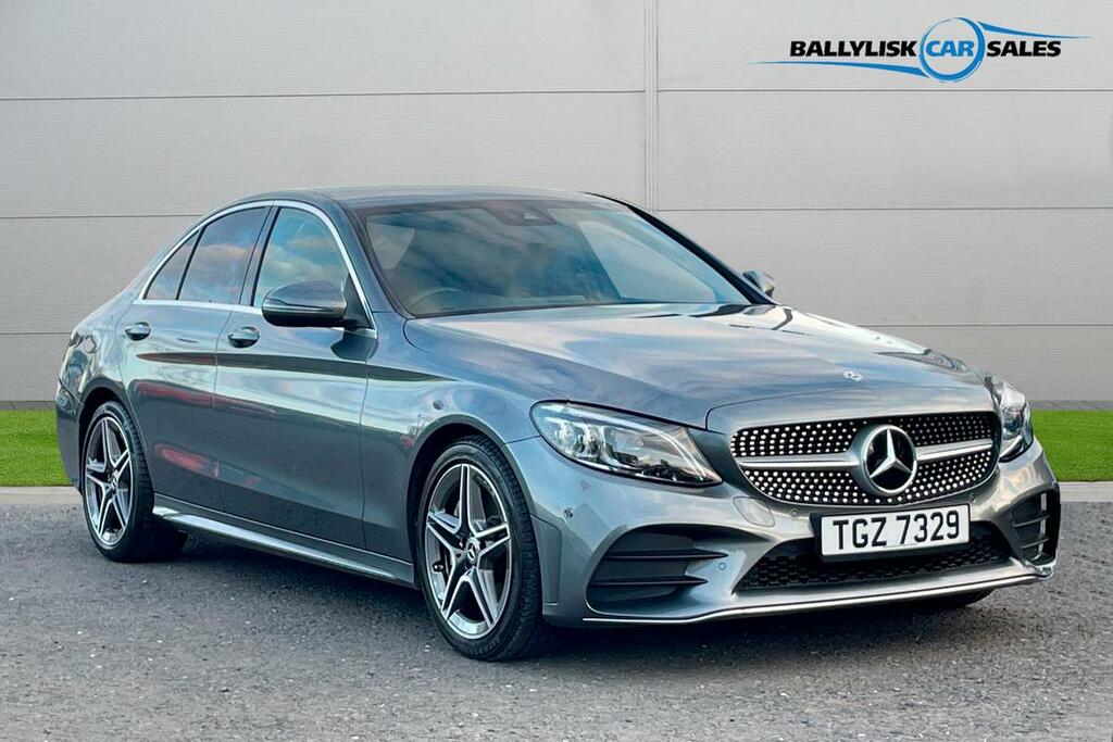 Compare Mercedes-Benz C Class C300 D Amg Line Premium In Grey With 32K TGZ7329 Grey